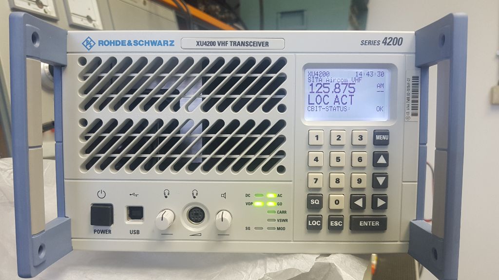 Rohde&Schwarz, XU4200 ATC, VHF, TRANSCEIVER, Radio, Receiver, Air Band, AFIS